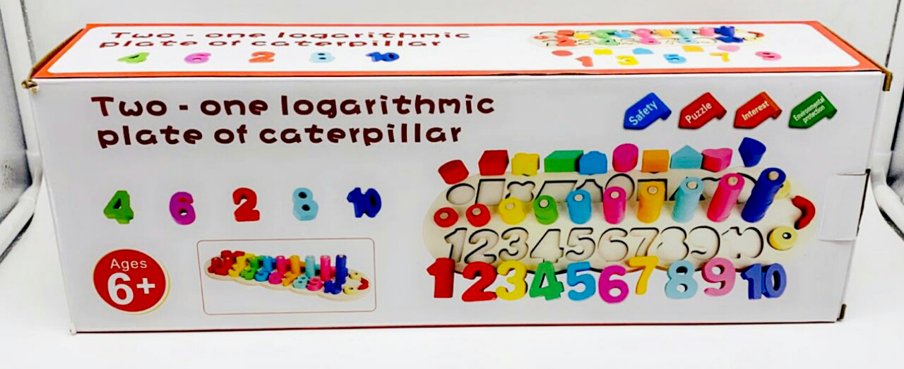Jeux éducatif Logarithmique 3 en 1 - Montessori