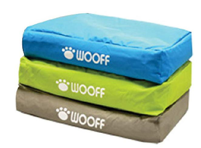 Matelas Wooff Déhoussable Colchon Box Taupe pour chien et chat L 75x55x15cm beloccasion maroc