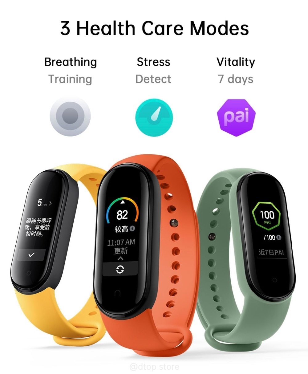 Montre Original Mi Band 5 bracelet Intelligent GLOBAL VERSION