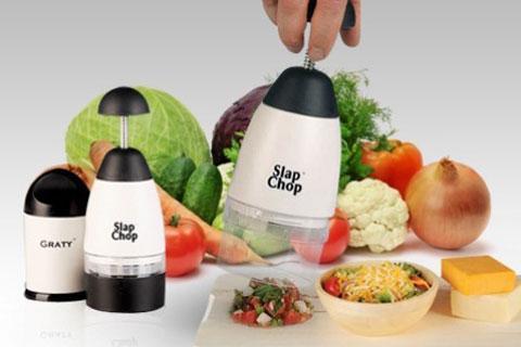 Slap Chop ™, Hachoir et râpe à légumes – Gadgets d'Eve