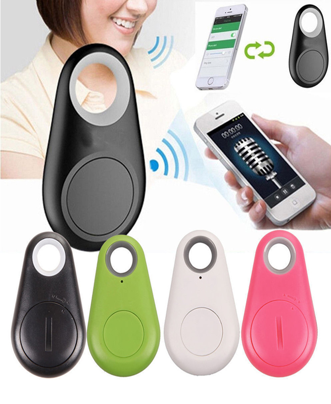 2pcs Mini Traceur Bluetooth GPS Sans Fil Anti Perte Enfant