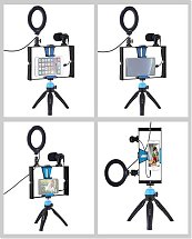 Vlogging Live Broadcast 4in1 Smartphone Puluz